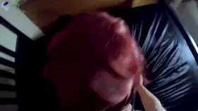 Keeping the hook deep in her ass [F]