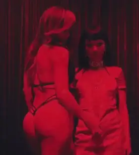 Jennifer Lopez unzipping Constance Wu's plot in 'Hustlers'