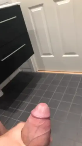 A little load from my cock