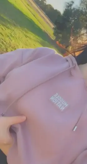 Flashing my tits in public makes me horny