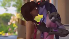 Widowmaker x D.va (OCBoon)