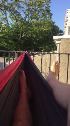 A little hammock time