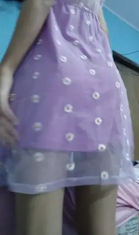 at least i look cute in little dresses :)