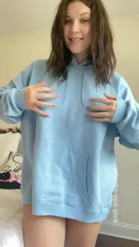 Do you like what’s under my sweatshirt?