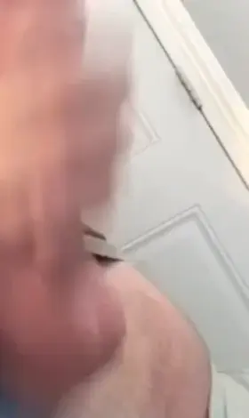 Stroking my big fat monster cock 😈🍆