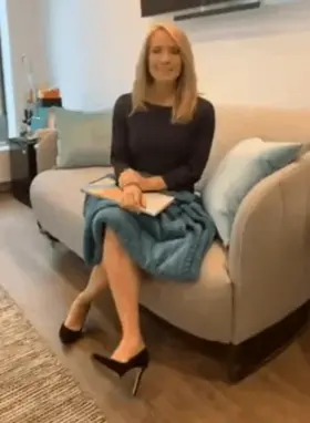 Dana Perino shoeplay