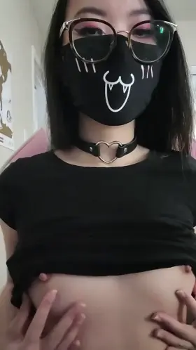 Late To Class Again?! Unacceptable!! Your Punishment... Cum On My Tits! Now!!