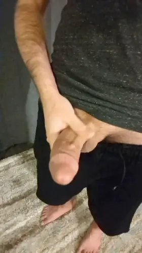 Teasing my monster to start my Saturday night