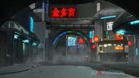 Cyberpunk Policemen with Futa bondage sex (3DXPassion)