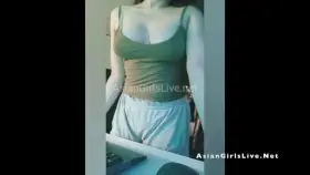 Filipina girl in bra and panties at home showing off on her webcam - Come see her live - AsianWebcamGirls