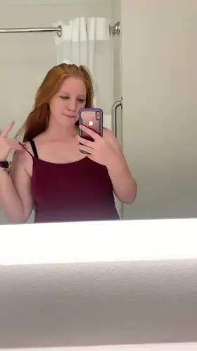 Big pale titty tease