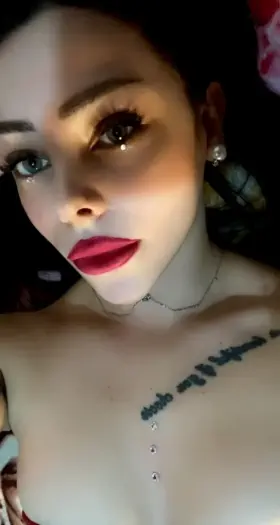 Do you like my red outfit and my tits?