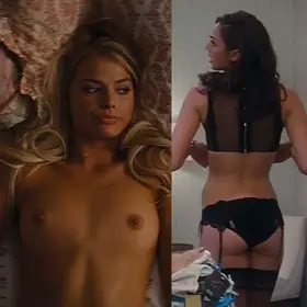 A dominant gal gadot makes love in misionary to your girlfriend margot and you cum in your pants while margot's legs shake as gal kiss her neck and whispers with her aphrodisiac accent: 