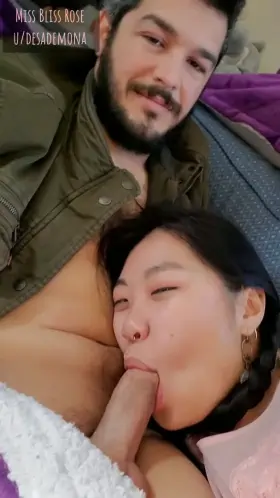 I love snuggling! With his cock!