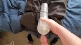 Insatiable this week. This video includes sound and a massive cumshot.