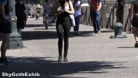 Showing off my boobs in public!