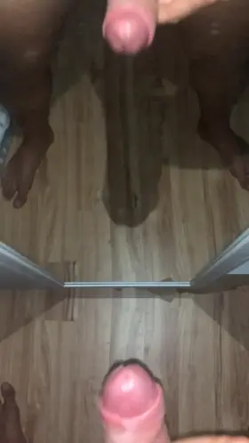 They say I cum a lot😏wanna receive this heavy load?