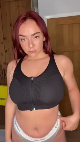 Compression bras are magical 💕 (oc)