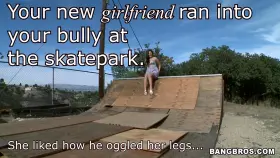 I thought you said you’ve been on to her for over 2 years to get her to go on a date with you, and that she’s too religious to have sex? It took me 5 minutes for her to obey me