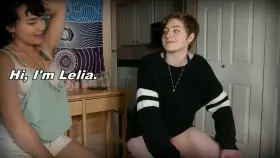 Strap on fun with Leila & Alex!