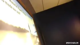 Sucking dick in a creationism museum