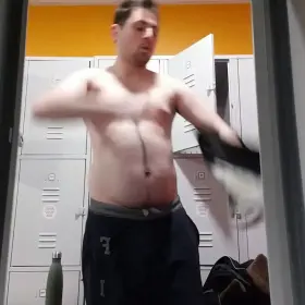 Who wants to run into me in the locker room ?