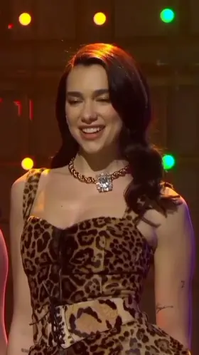 Dua Lipa and her amazing face