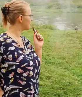 The fishermen did not know what fish were hiding behind their backs