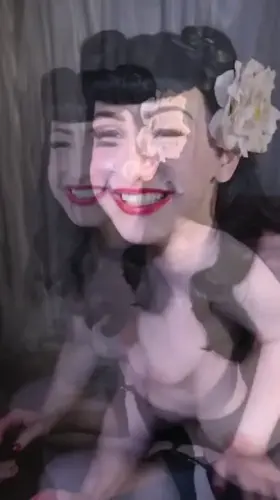 I never was able to pull off “serious sexy”… so, now I don’t even attempt it. If I’ve got a face full of cum, I’m going to laugh.