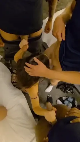 I love being the center of attention and I especially love being the center of some hard cocks ;)