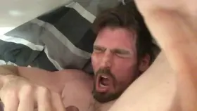 Pissing and cumming on my own face.