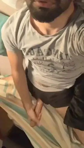 It should be shiny with your drool, instead