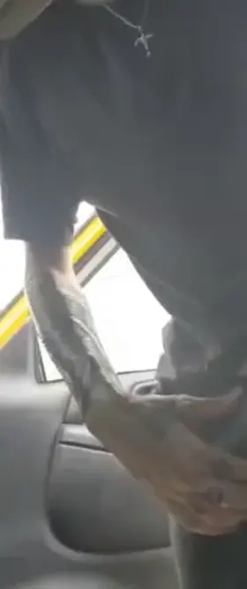 gas station earlier, thought someone seen me 😈😘