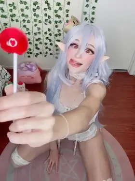 Ghost girl lollipop licking ahegao :3