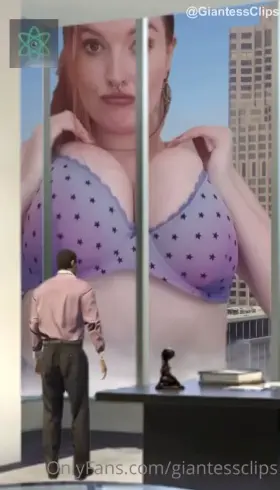 We made Giantess Ginger grow even BIGGER!!