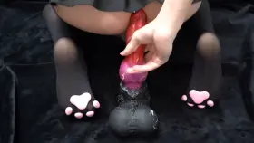 Riding my extra-hung werewolf boyfriend~