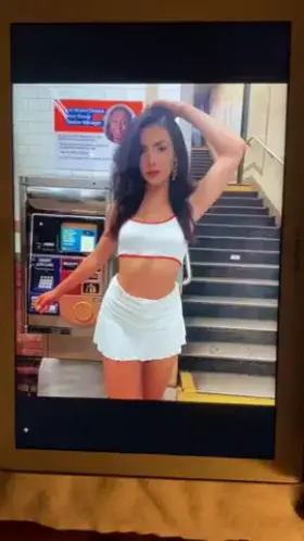 Andrea takes my cum!! (Doing paid trib right now)