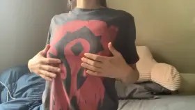 Itty bitty titty drop 😛 (for the Horde!) 😈
