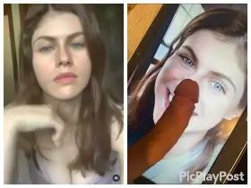 Alexandra Daddario likes my cock