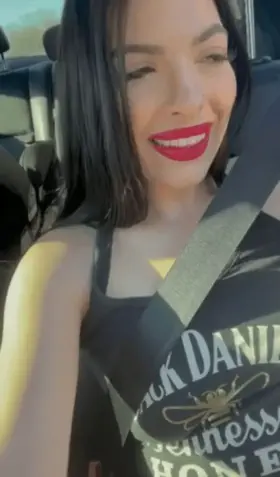 MILF Without Panties on The Road To Work