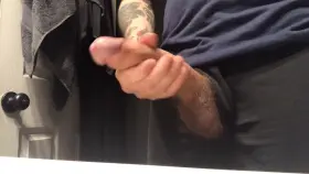 Thick cock and a thick load