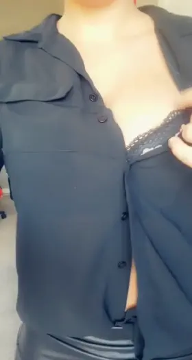 After a long day at work, would you mind giving my nipples a massage...with your tongue?