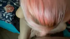 Sucking Daddy’s stress away!