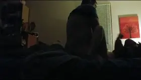 She tried her best to hold the moan (Sound On) [gif]