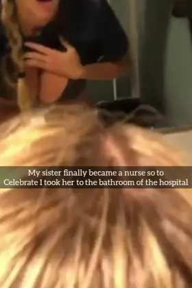 Sister became a nurse