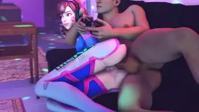 D.va loves to play games (Lord Aardvark) [Overwatch]