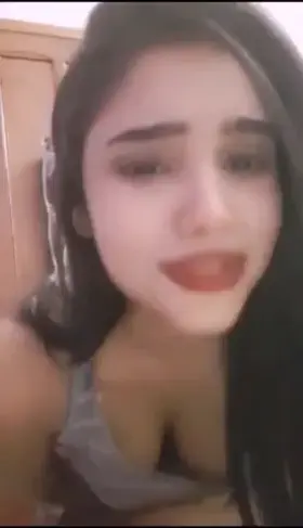 🥵Cute Girl Making Stripping Video for Boyfriend gets Interrupted by her Brother Still Somehow manages to Complete what she was Doing 💦!! Don't Miss🥵🔥
