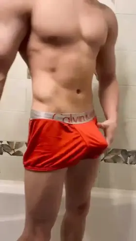 Busting out of these underwear (OC)