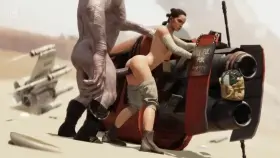 Rey earning portions [Star Wars] (bomyman)