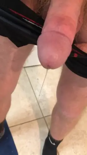 Precuming hard on the floor